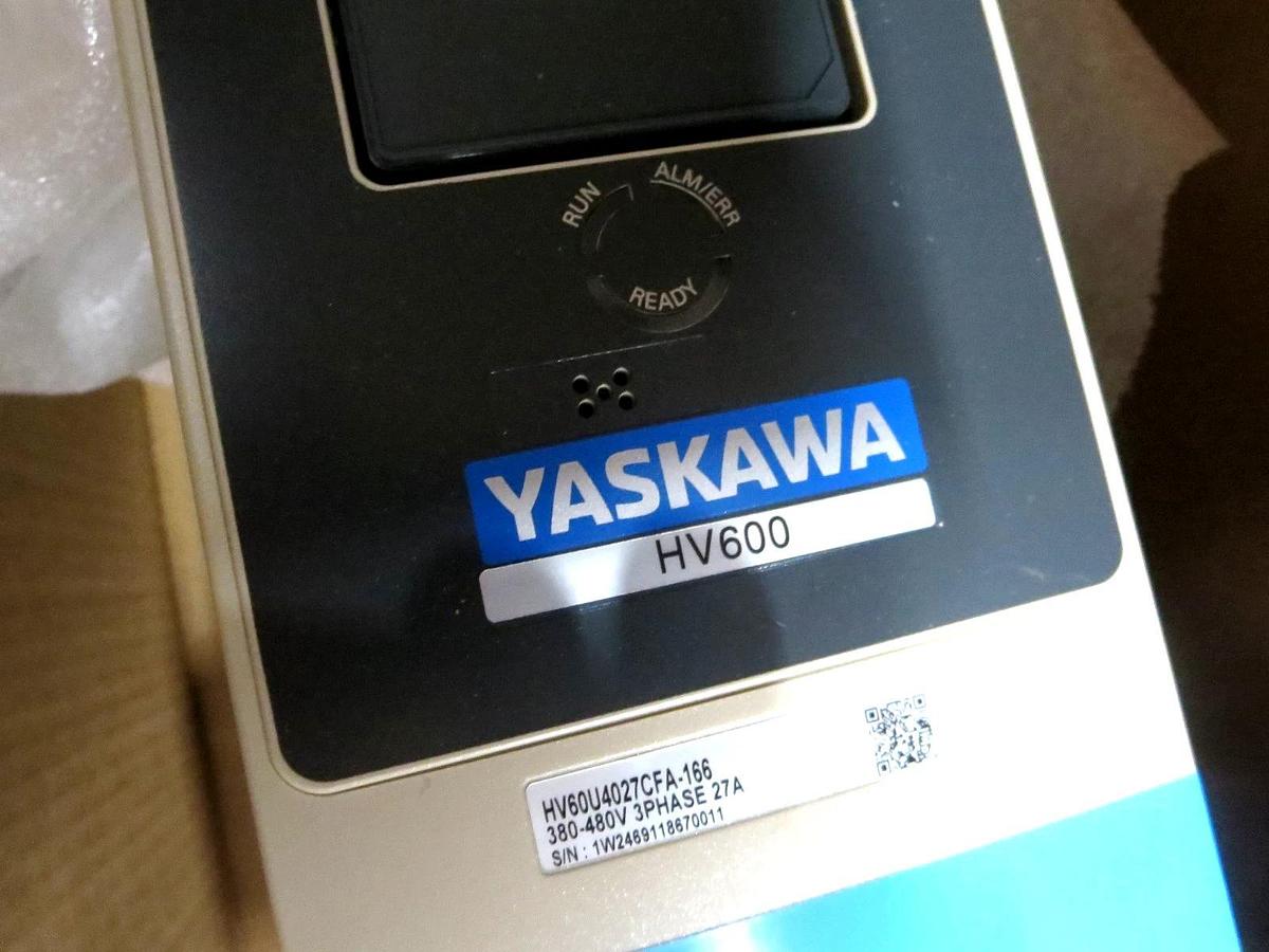 Yaskawa HV600 H6BPB027PMB Variable Frequency Drive VFD 20HP 480VAC 27A 3PH