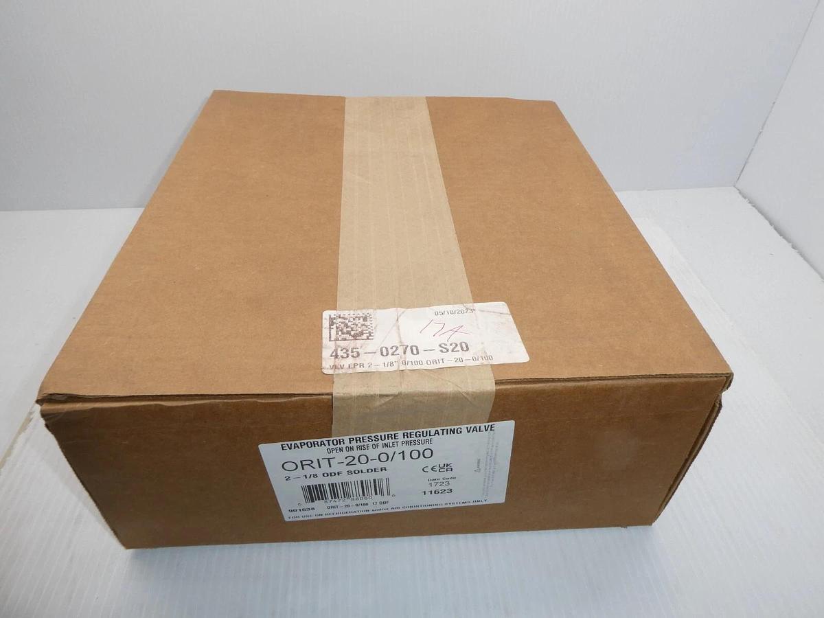 Used Sporlan ORIT-20-0/100 2-1/8 ODF Solder 0 to 100 pounds per square inch 901638