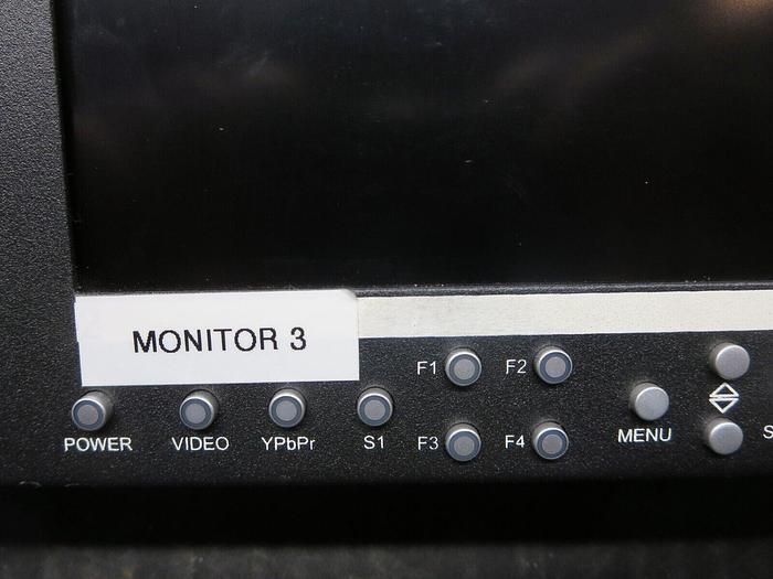 Used Marshall Electronics V-MD702 Monitor Dual Screen 7" Hi Res Rack Mount USA