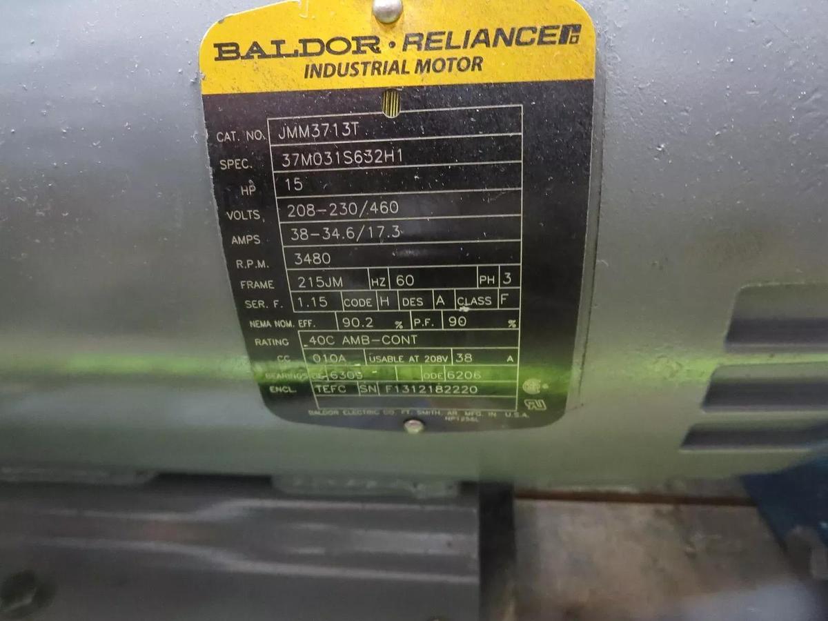 Used Baldor & Goulds H2O Tech JMM3713T & 11SH2M52C2 Wash Pump Assy.