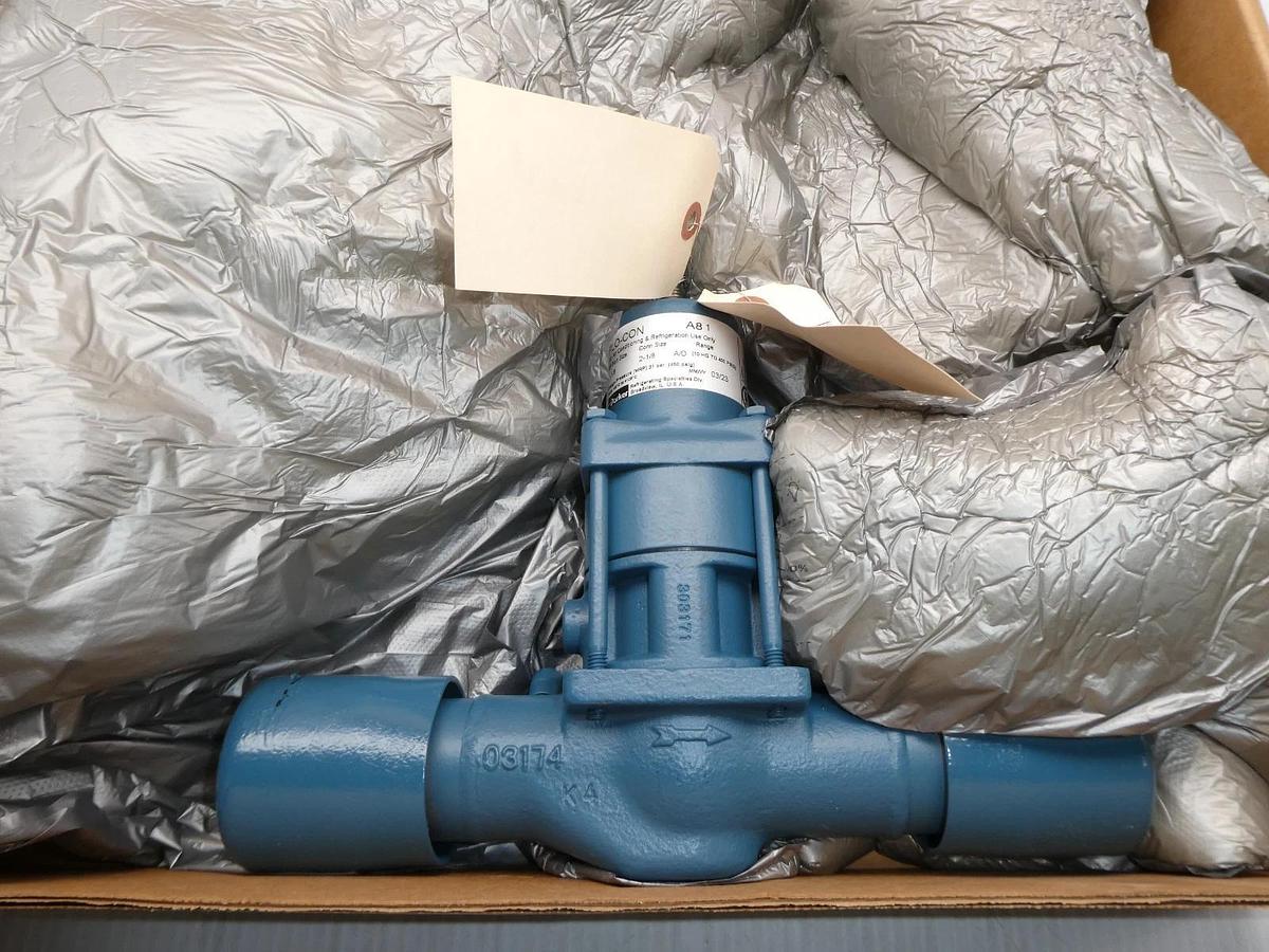 Used Parker 101719 A81 Pressure regulator Flo-con, inlet pressure, 1-1/8 x 2-1/8