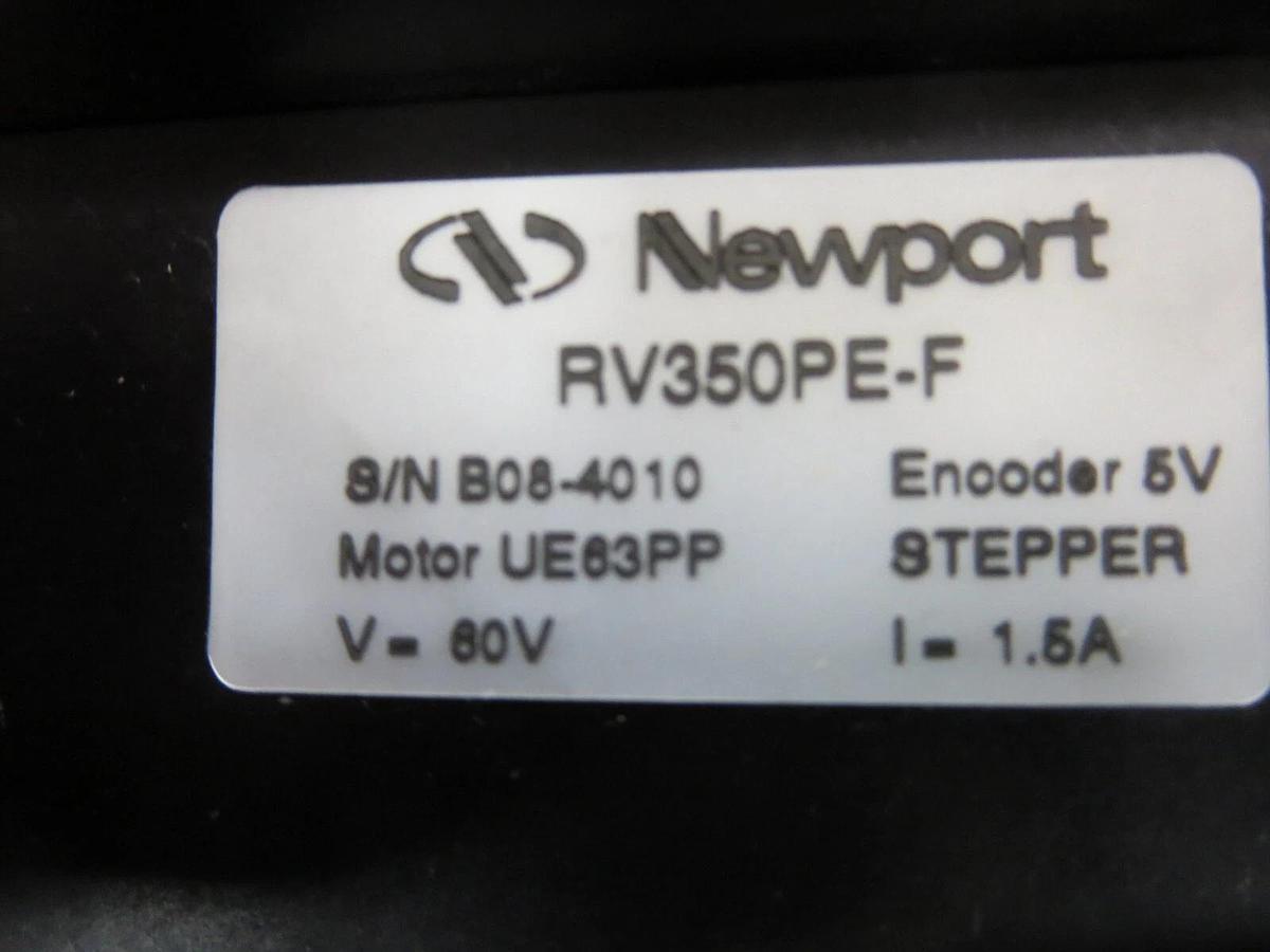 Used Newport RV350PE-F With RV350MVTP Rotary Stage Precision Motorized