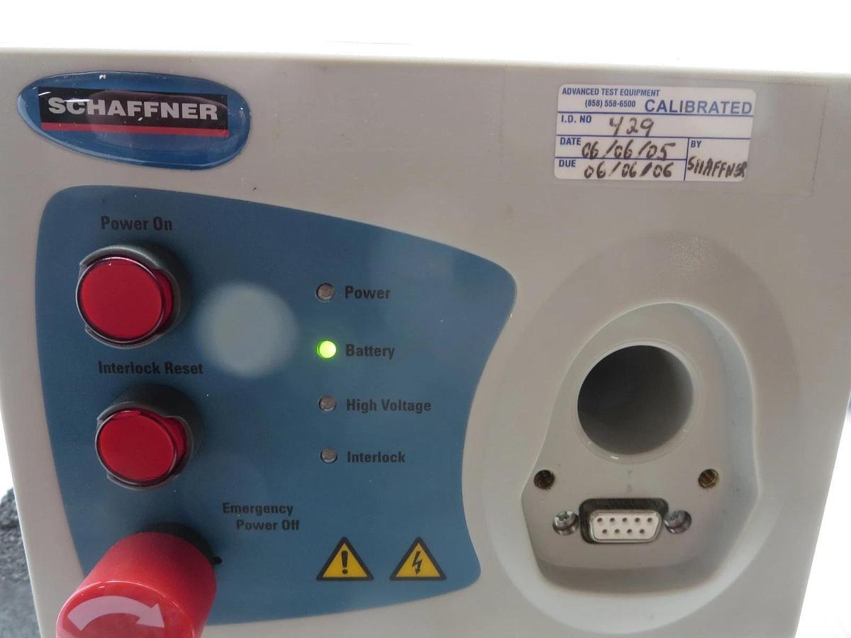 Used Schaffner NSG 438 Electrostatic Discharge Gun Range 200V-30KV