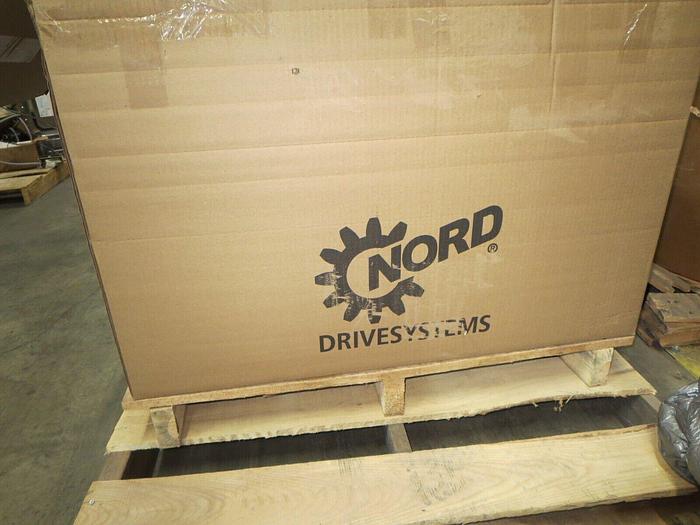 Used Nord 10607 Helical Bevel GearMotor Gearbox 7.5HP 3PH 200-460VAC