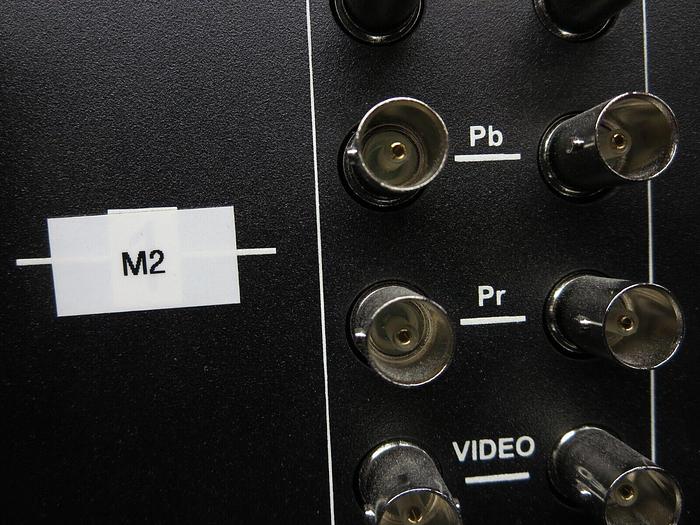 Used Marshall Electronics V-MD702 Monitor Dual Screen 7" Hi Res Rack Mount USA