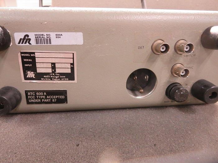 Used IFR (Aeroflex) ATC-600A Test Set - DME/Transponder Ramp Tester - Used