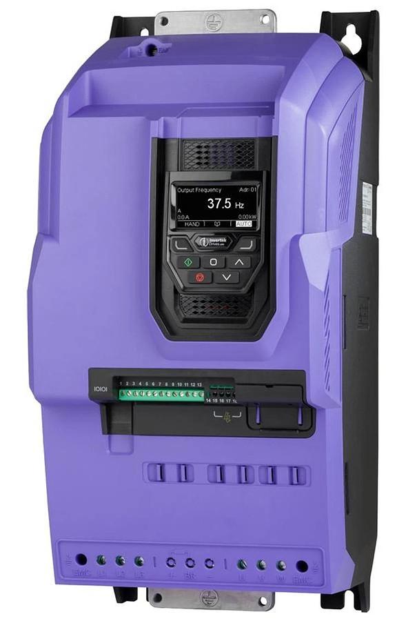 Invertek ODV-3-540720-3F12-MN 50hp 72A 380-480V 3 Phase Input/Output