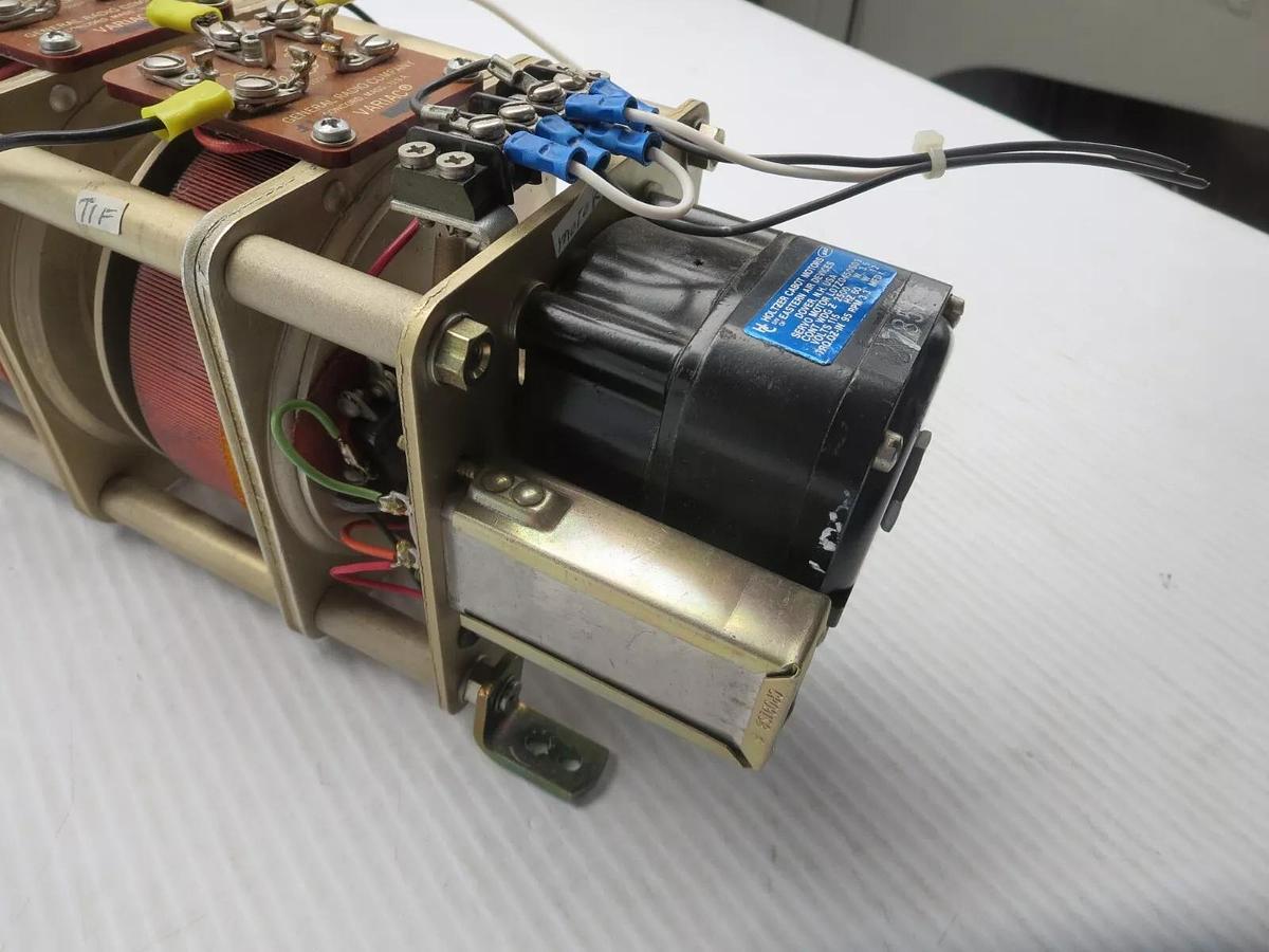 Used General Radio Co. & Holtzer Cabot Motors M5 Variac 3PH 120V 6A Motor Driven