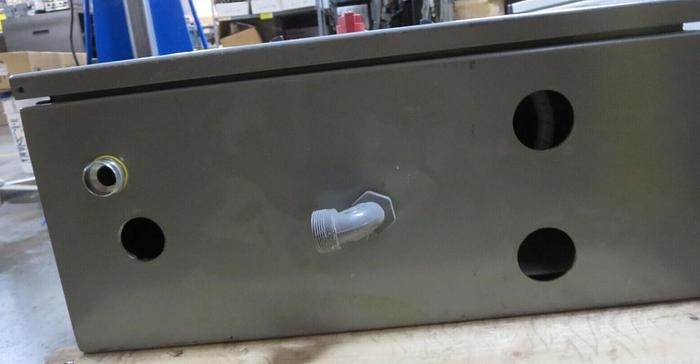 Used Schwab Vollhaber Lubratt W/Hubbell Wiegmann 25-40HP4SBS3FD Fused Disconnect