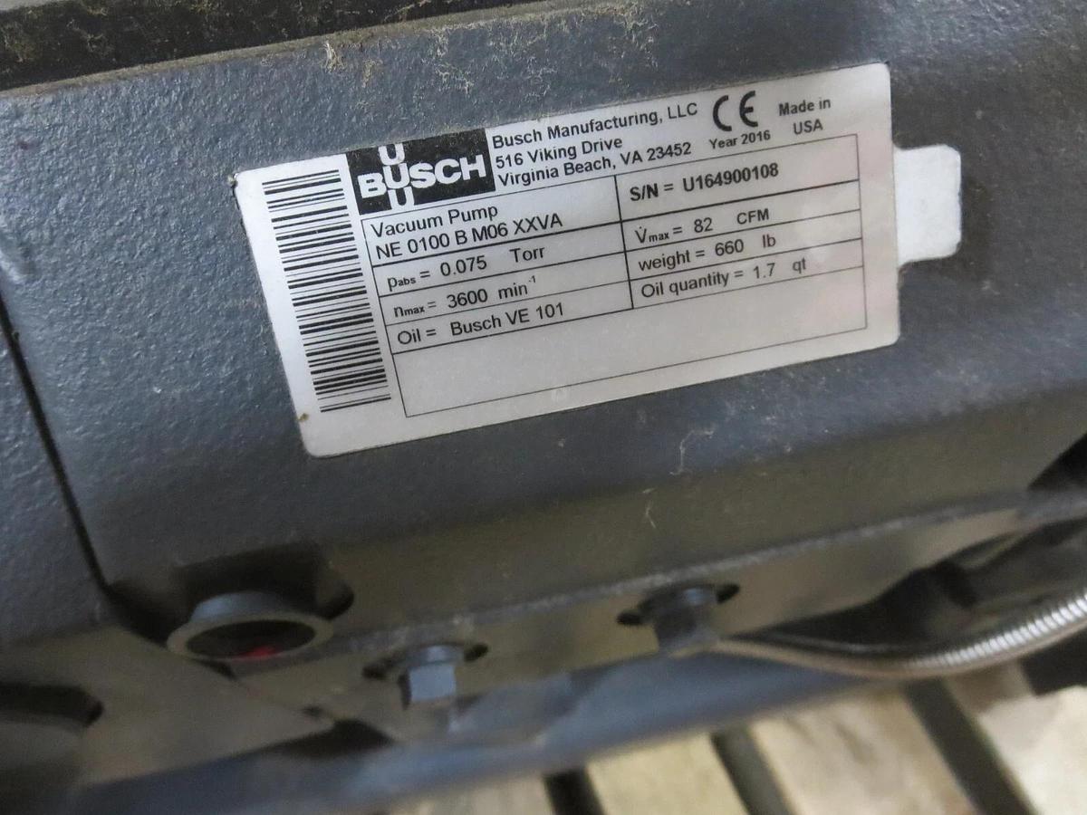 Used Busch NE0100BM06XXVA Vacuum Pump