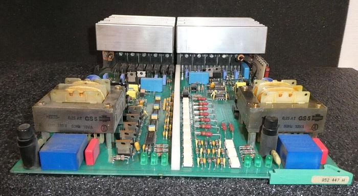 Used Charmilles Roboform 20 Control Board 852 447 H