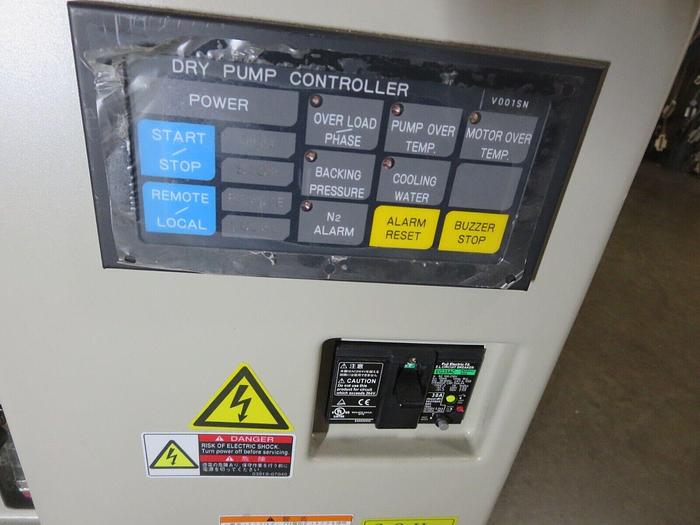 Used Anelva/V090S-NU Dry Pump W-Pump Controller See Description Parts &-Or Repair