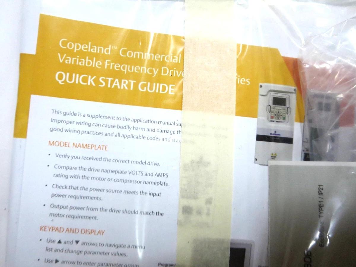 Emerson/Copeland EVH-344038-R21BDB Variable Frequency Drive
