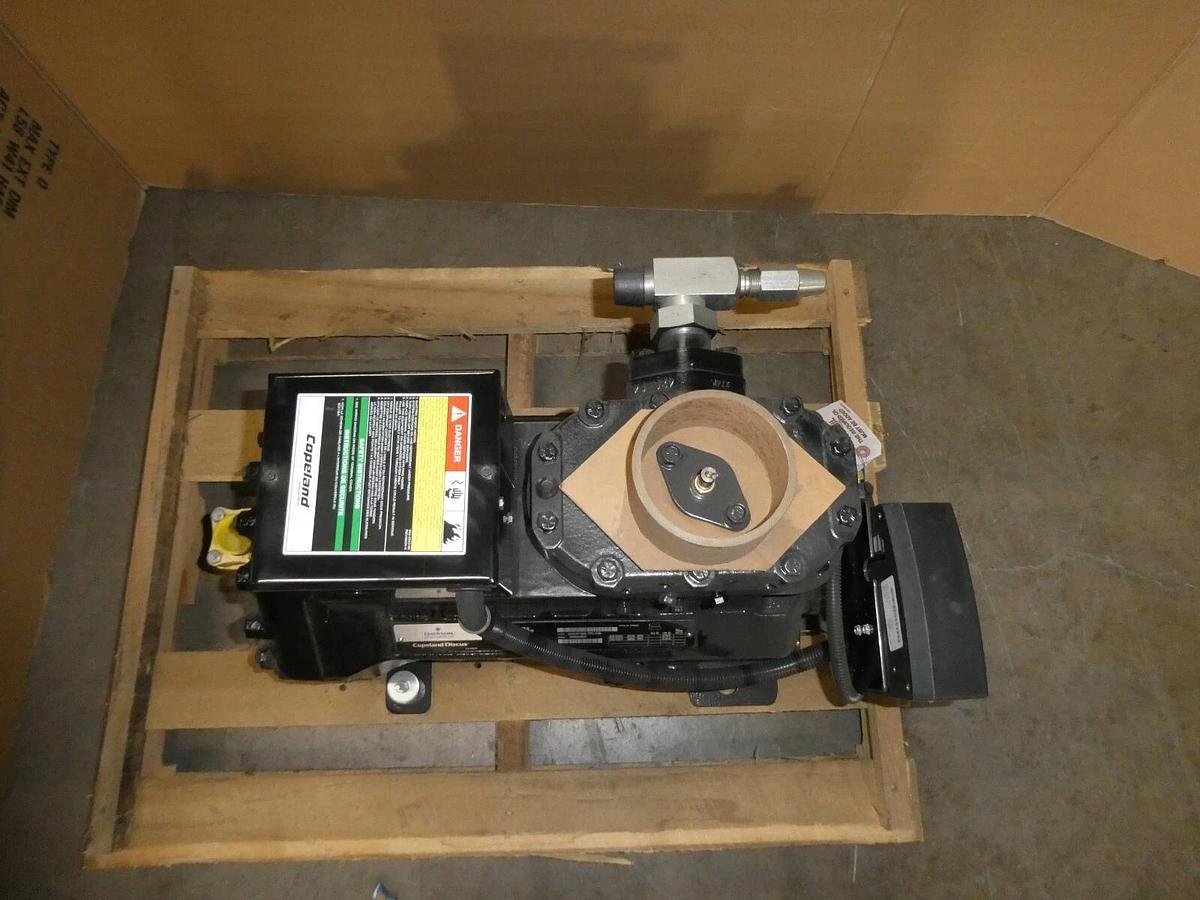 Used Copeland 3DADR10ML-TFC-C39 Compressor Digital Discus Refrigerant Cooled 3D