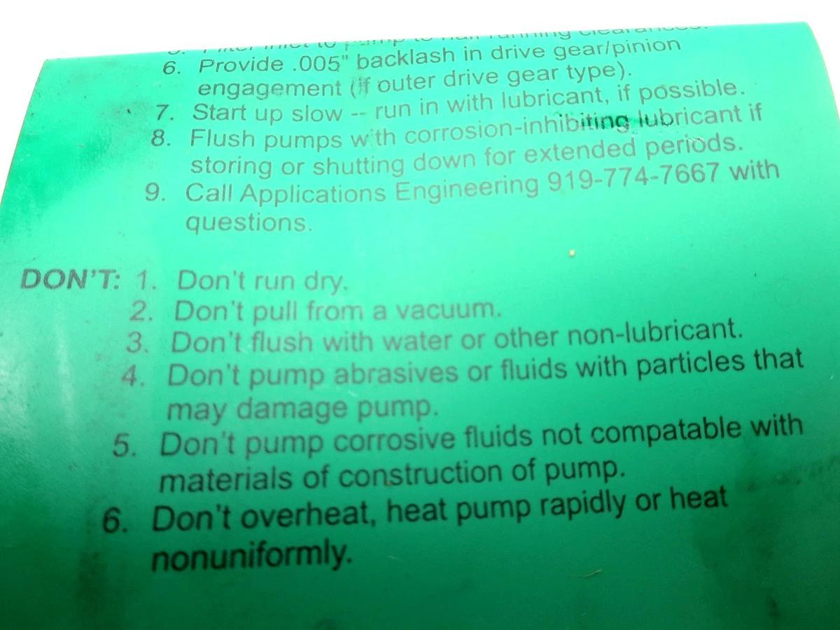 Zenith Pumps 11-43910-7000-0 Pump