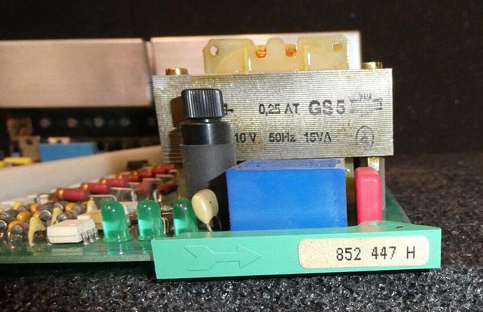 Used Charmilles Roboform 20 Control Board 852 447 H