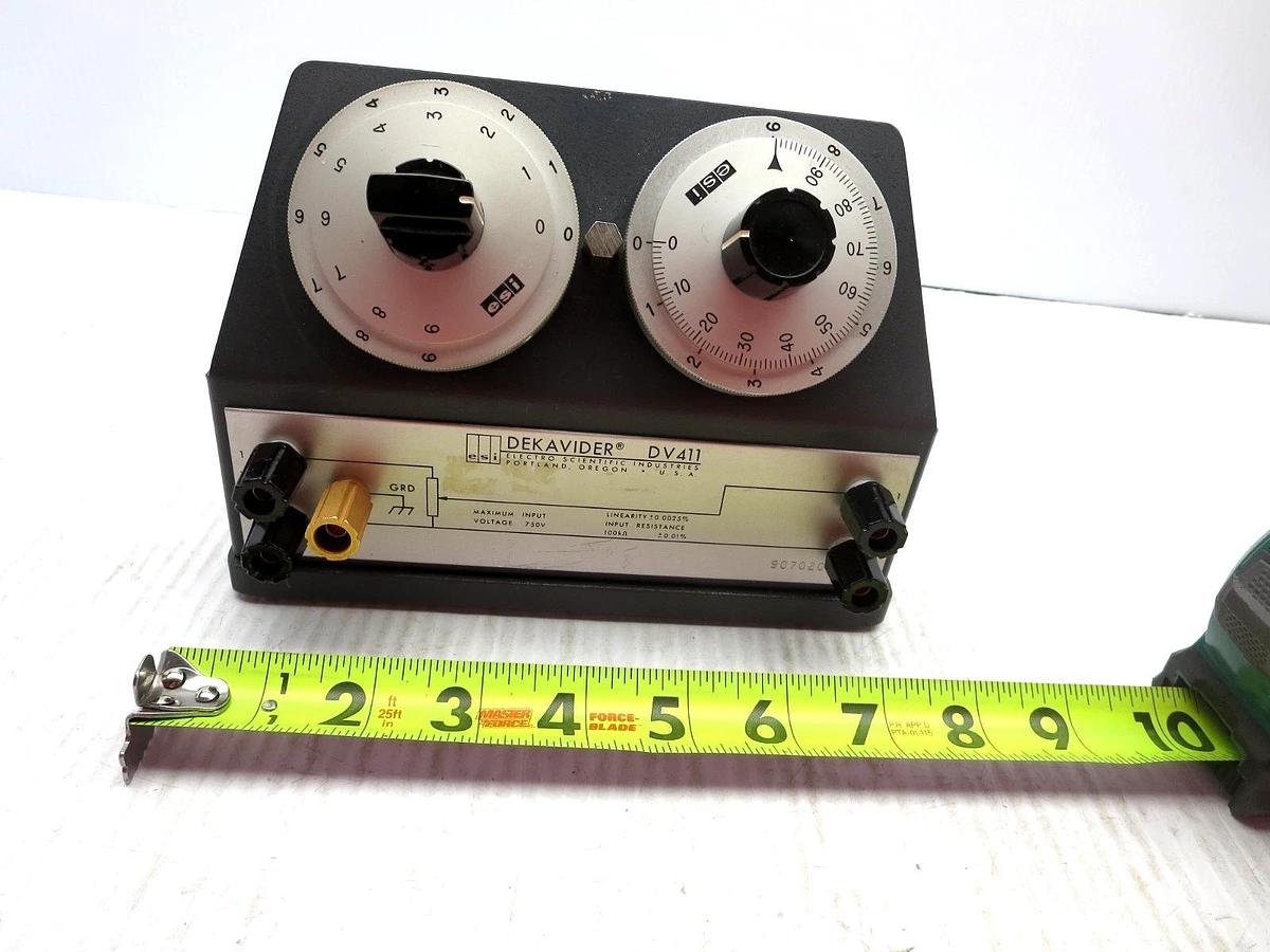 Used ESI DV411 Dekavider Max E In 750V Input Res 100K Ohm