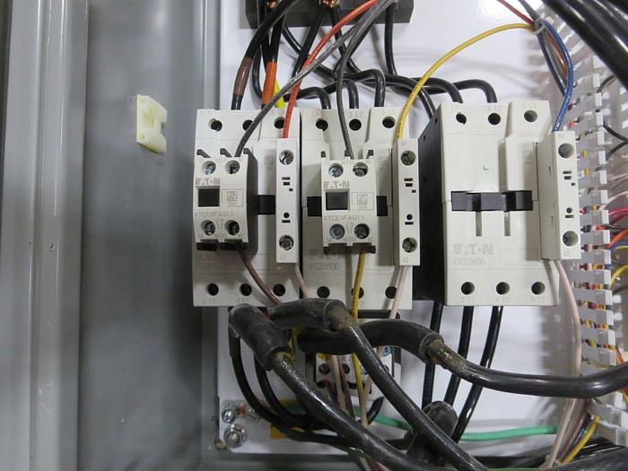 Used Schwab Vollhaber Lubratt W/Hubbell Wiegmann 25-40HP4SBS3FD Fused Disconnect