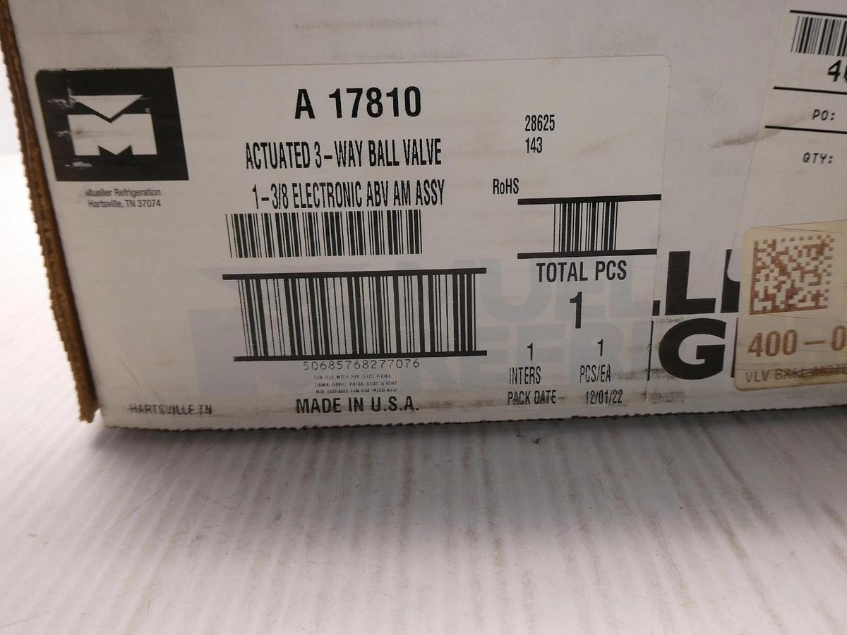 Used Mueller A 17810, CYCLEMASTER® Ball Valves - Actuated 3-Way