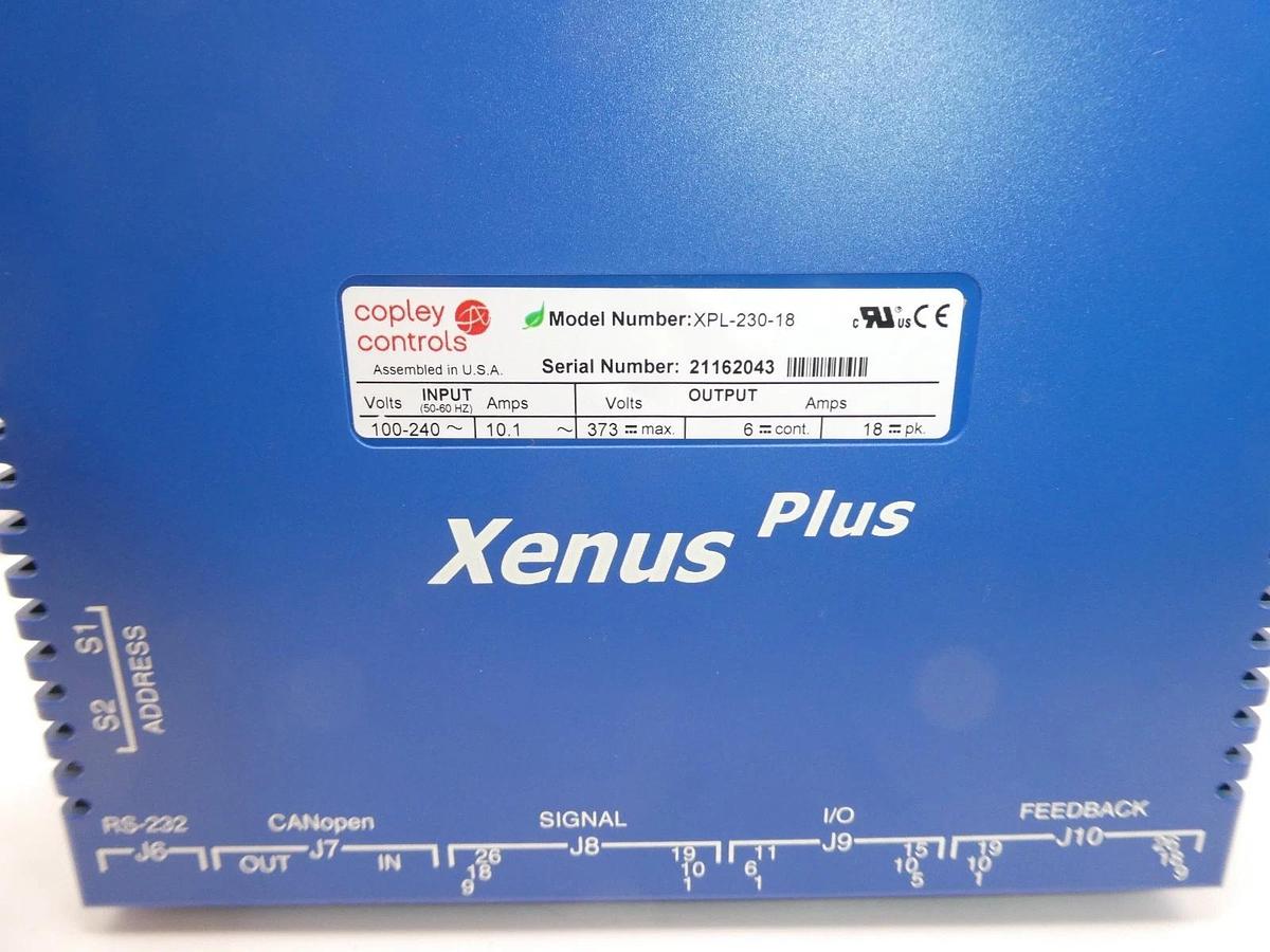 Used Copley Controls XTL-230-18 Servo Drive For Xenus AC Servo Drive Amplifier