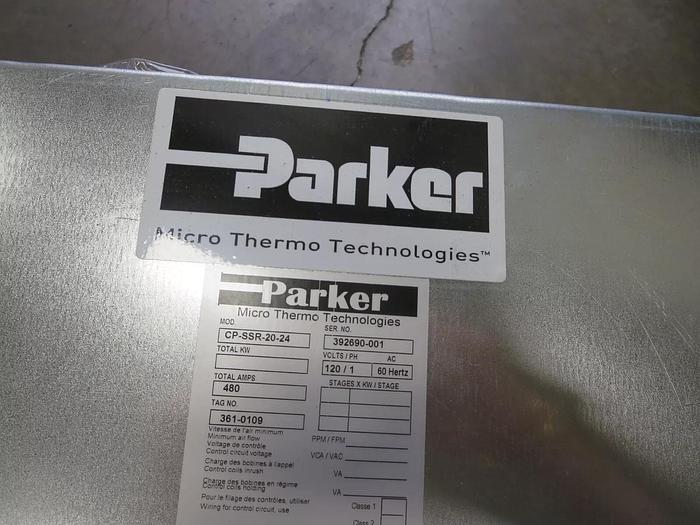 Used Parker Micro Thermo Technologies CP-SSR-20-24 Thermo Control Cabinet