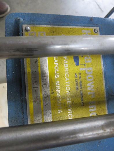 Used ydra Power HPU-015 Hydraulic Power Unit SEE DESCRIPTION For "Parts &/Or Repair"