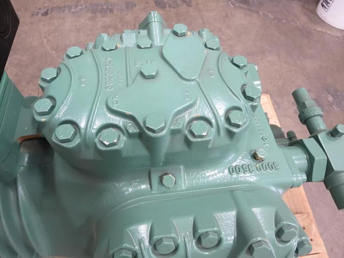 Used Bitzer 6JE-25-2NU-2D Compressor 208-230/460VAC 60HZ 3PH Semi-Herm Therm Prot NOB