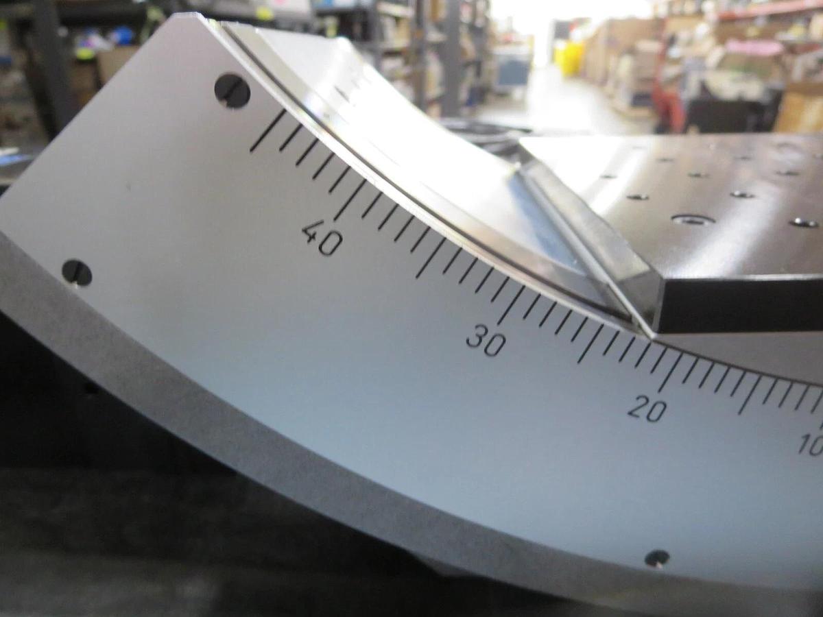 Used Newport BGM160PE Goniometer (High Precision Stepper Motor) Motorized +/- 45 Deg.