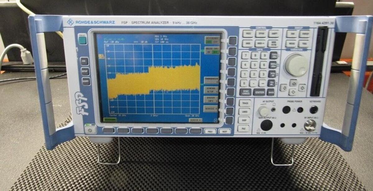 Used Rohde & Schwarz FSP30 9kHz to 30GHz Spectrum Analyser