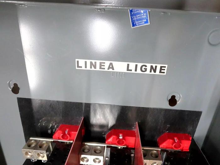 Used Square D/Schneider Electric H366 Safety Switch 600A 600VAC/DC 50/60Z 500HP