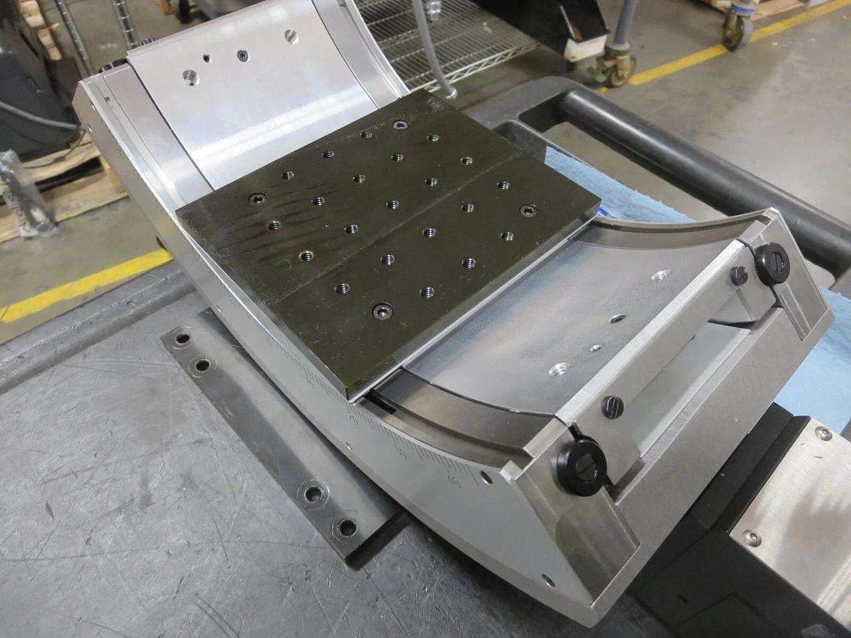 Used Newport BGM160PE Goniometer (High Precision Stepper Motor) Motorized +/- 45 Deg.