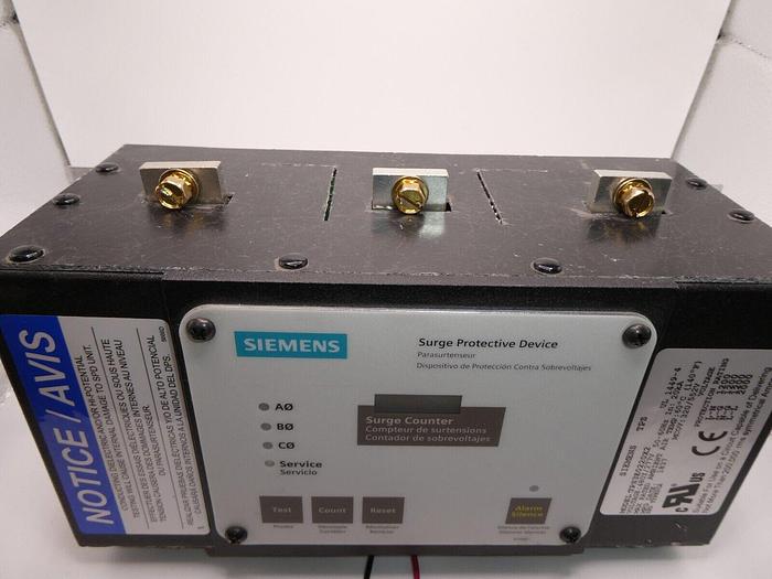 Used Siemens TPS3E0220X2 SPD2 02 INT 277/480V 200KA SC ; TPS3E0220X2