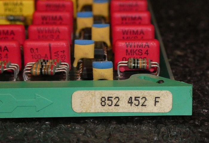 Used Charmilles Roboform 20 Control Board 852 452