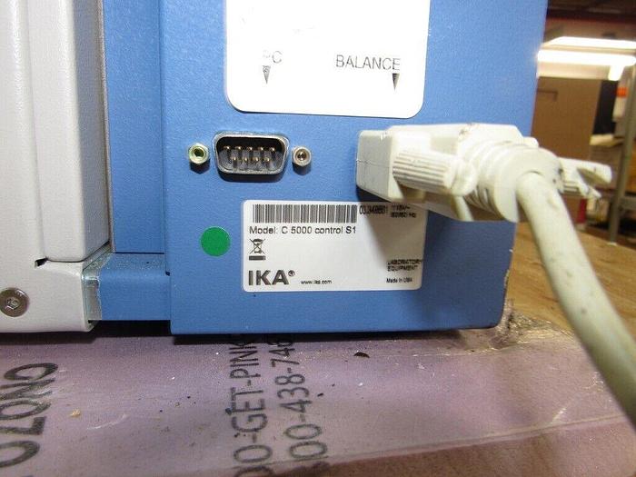 Used IKA C5000 Oxygen Bomb Calorimeters W/ IKA C5003 Control & IKA C5001 Cooling System