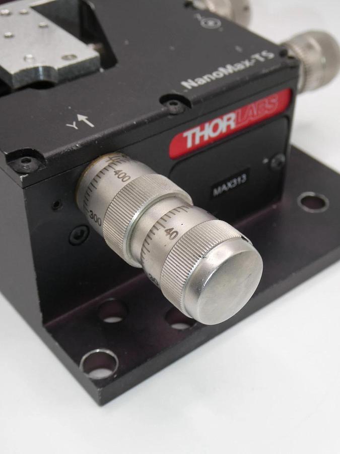 Used Thor Labs NanoMax Stage MAX313 3 Axis with Differential Adjusters