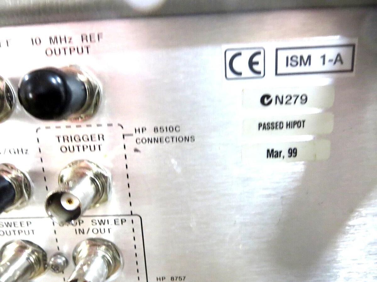 Used H-P 83651B Synthesized Sweeper 10MHZ-50GHz OPT 1BP