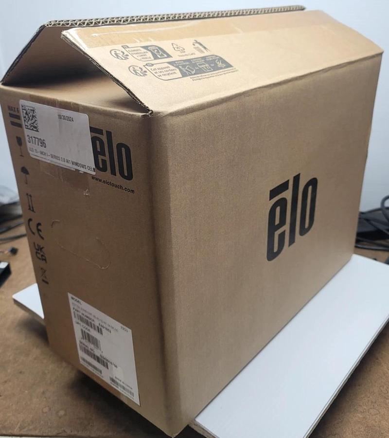 ELO 15In. Touchscreen ESY 15i2-2UWB-0-MT-ZB-4G-1S-W1-64-BK-NS PN: E691852