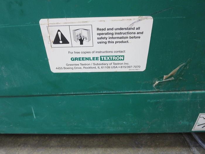 Used Greenlee (Textron) 851 PVC Conduit Heater 1/2 To 4" 115V 20A 60HZ 1PH 2300W #3