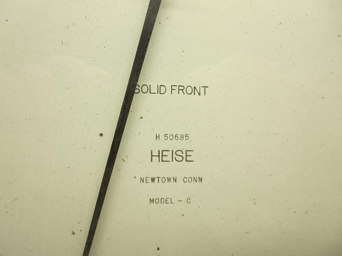 Used Heise Model-C Depth & Pressure Gauge (VINTAGE) 0-1500FT/0-670PSI