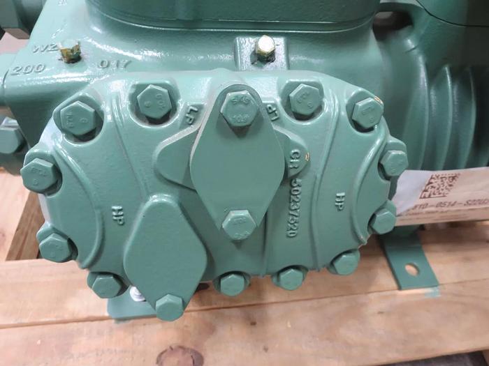 Used Bitzer 6JE-25-2NU-2D Compressor 208-230/460VAC 60HZ 3PH Semi-Herm Therm Prot NOB