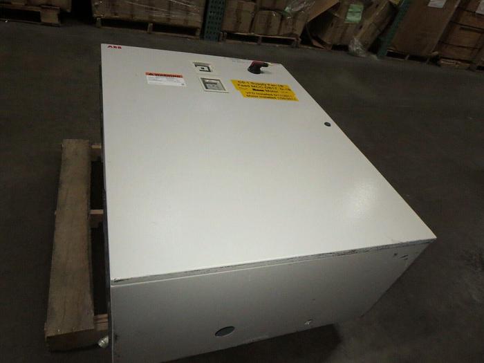 Used ABB Schaefers Enclosure W/Pictured Contents Reported All Working When Removed