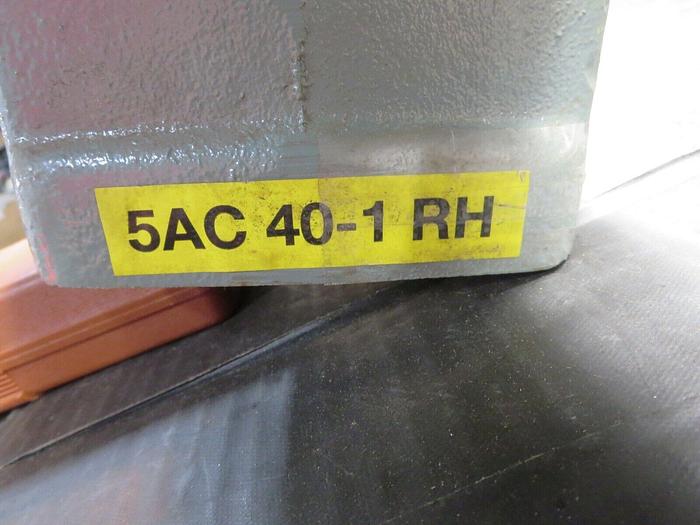 Used Hytrol 5A Gear/Speed Reducer 5AC - 40:1 - RH C Face Right Angle