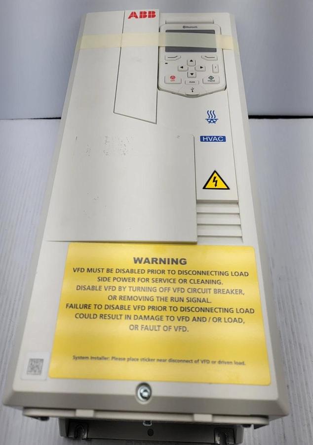 Used ABB ACH580-01-034A-4 25HP VFD 460V 34.0A VT N1