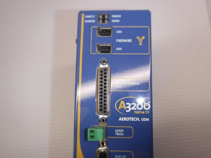 Used Aerotech A3200 Ndrive CP P/N: NDRIVECP20 Servo Drive