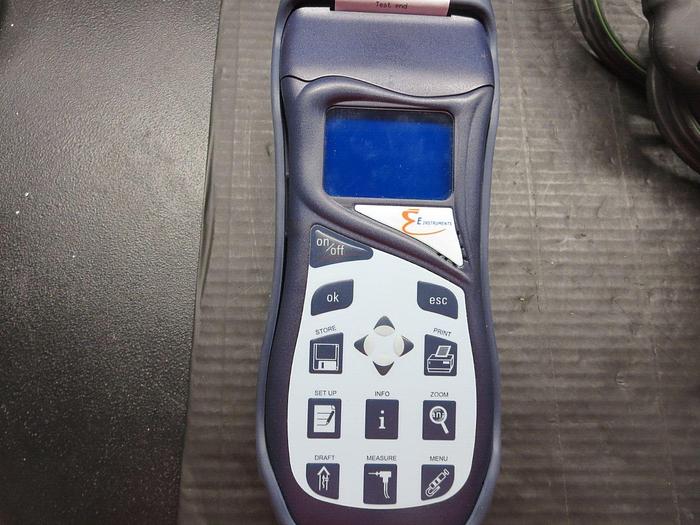 Used E-Instruments 1100-1 Portable Combustion Gas Analyzer W/ Attachments *See Pics*