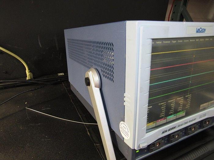 Used LeCroy  SDA-6000A Memory XL Serial Data Analyzer Dual 20 Gs/s Quad 1o Gs/s