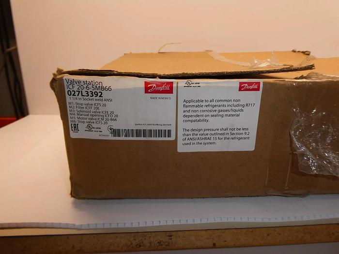 Used Danfoss Valve Station 027L3392 ICF 20-6-5MB66
