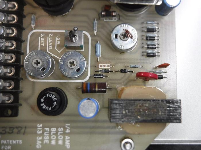 Used McNAB Inc. P/N: 18667 / DWG 18451 Micromhos-CM Specific Conductance Panel Meter