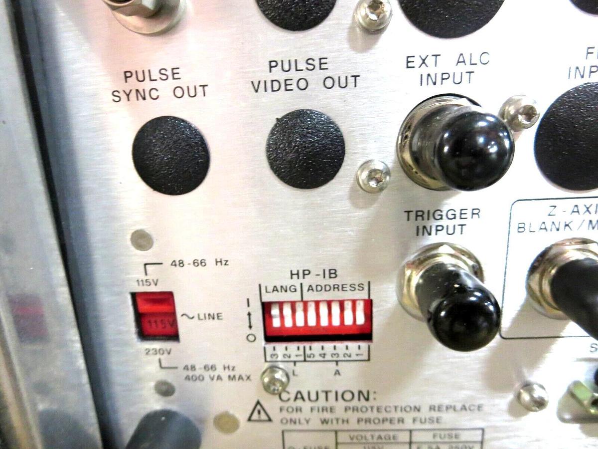 Used H-P 83651B Synthesized Sweeper 10MHZ-50GHz OPT 1BP