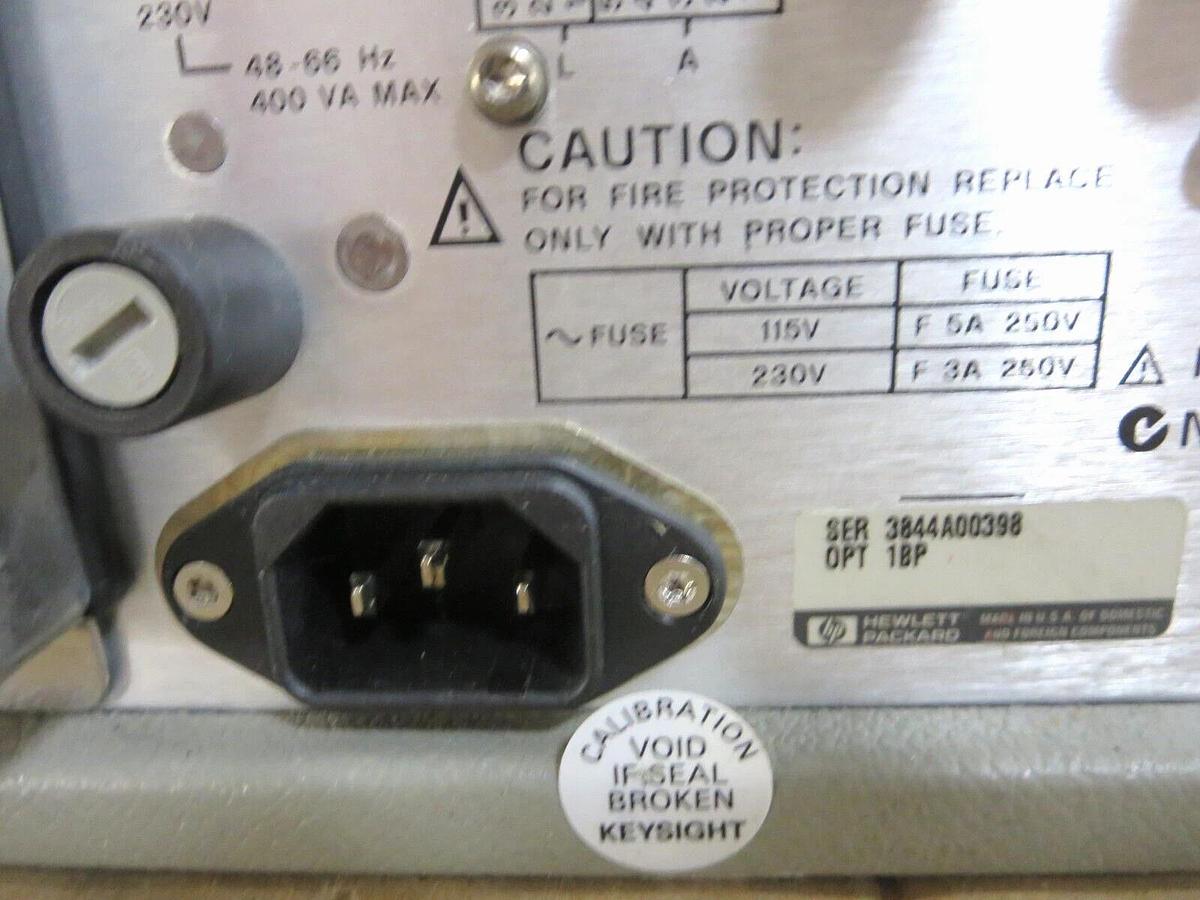 Used H-P 83651B Synthesized Sweeper 10MHZ-50GHz OPT 1BP